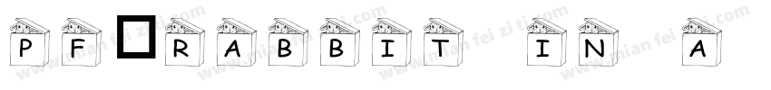 pf_rabbit in a box字体转换